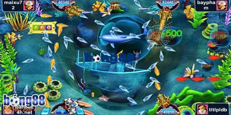 Game Bắn cá với nhiều khoản thưởng lớn bất ngờ