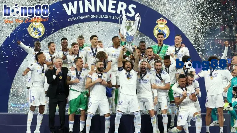 Thành tích siêu nổi bật của Real Madrid