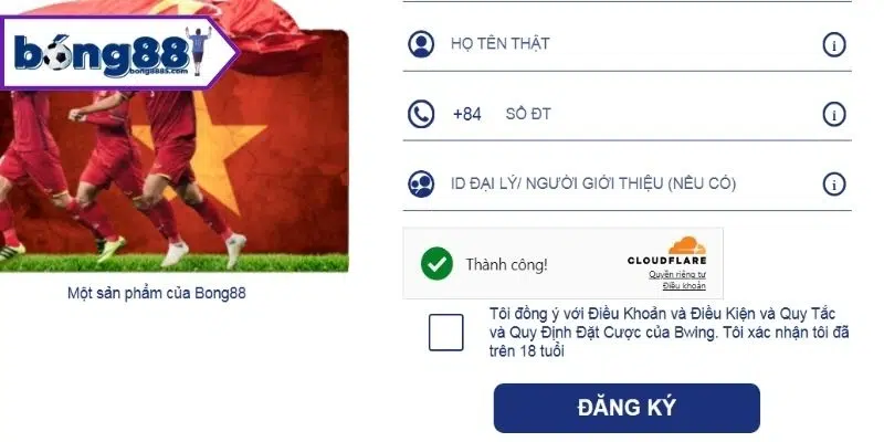 Cần đáp ứng điều kiện để đăng ký acc thành công